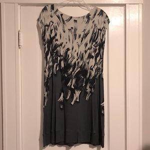 LC LAUREN CONRAD Graphic Print Dress